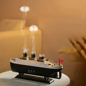 Ship Design Jellyfish Aroma Diffuser & Cool Mist Humidifier with LED Ambient Lights - Piktocart