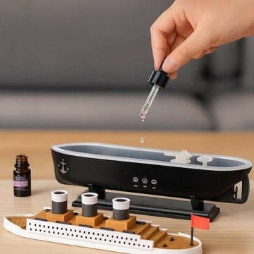 Ship Design Jellyfish Aroma Diffuser & Cool Mist Humidifier with LED Ambient Lights - Piktocart
