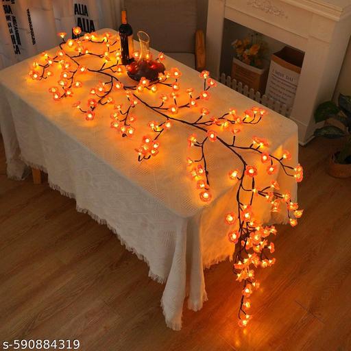 LED Tree Branch Lights for Wall, Branch Lights, Cherry Blossom Lights Vine Lights with 8 Lighting Modes Cherry Blossom Garland Willow Vine - Piktocart