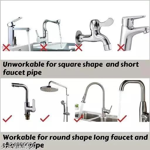 Kitchen Adjustable Sink Faucet Shelf Stainless Steel Drain Rack for Soap, Sponge, Clip Hanging Holder Dishcloth, Towel Rack, SILVER, 15 x 10 5 cm For Kitchen, Bathroom and Home - Piktocart