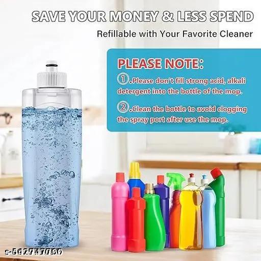 DROIT® 360° Microfiber Spray Mop – Easy Floor Cleaning with Built-in Water Spray and Washable Pad, Ideal for Home & Office. - Piktocart