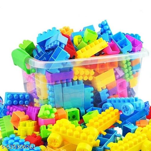 PUREEY Plastic Building Blocks for Kids Building Blocks Toy for Kids Puzzle Games for Kids-DIY Toys for Children Educational & Learning Toy for Kids, Girls & Boys -200 Pcs, Multi - Piktocart