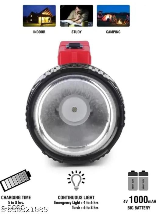 1979 Rechargeable 2 Mode 700 Meter Long Range Waterproof LED Outdoor Lamp Search Light Flashlight Torch Lamp Emergency Light 2200 mAh Battery Torch Rechargeable) - Piktocart