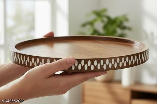 TRAY | TRAY FOR KITCHEN | TRAY FOR DINING TABEL | TRAY FOR HOME & DECORE [ BROWN ] - Piktocart