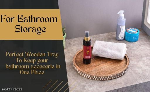 TRAY | TRAY FOR KITCHEN | TRAY FOR DINING TABEL | TRAY FOR HOME & DECORE [ BROWN ] - Piktocart