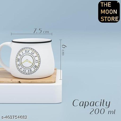 New Trendy  chai cups /coffee/ milk/  tea Cup ( white) 200 ml  - Piktocart