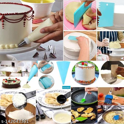 Cake Baking Tools & Decorating Set for Beginners and Home Bakers - Piktocart