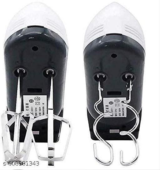  Multifunctional Hand Mixer for Egg Beater and Food Blender with 7 Speed Handheld Processor Automatic Electric Kitchen Tool (White) - Piktocart
