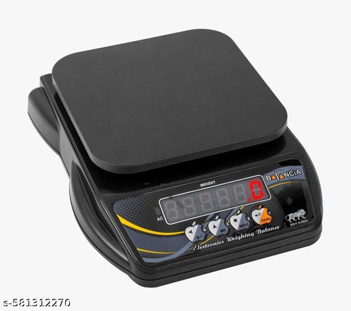 10kg Rechargeable Ultra Slim Weighing Machine for Home, Kitchen & Shop Use - Piktocart
