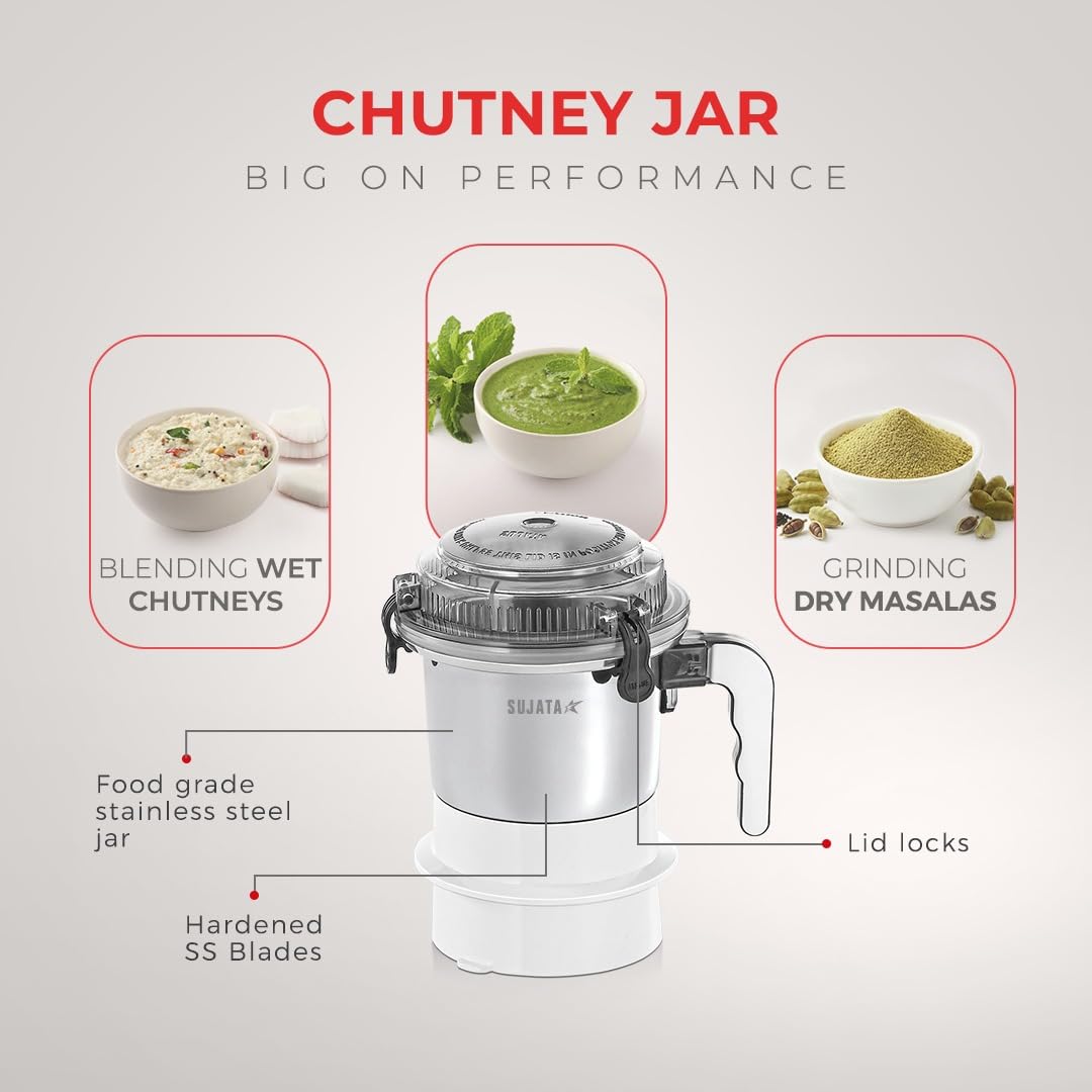 Sujata Dynamix 900W Mixer Grinder - Piktocart