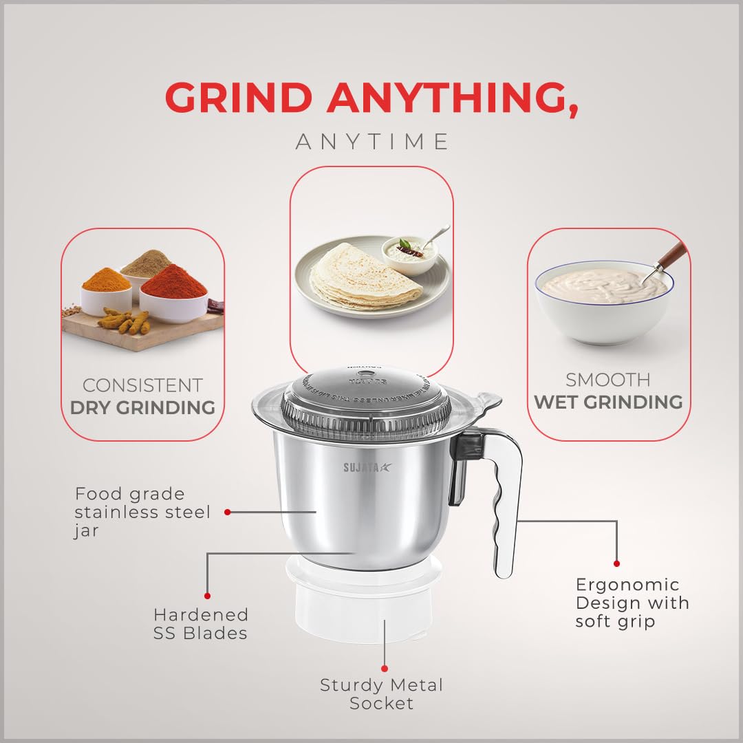 Sujata Dynamix 900W Mixer Grinder - Piktocart