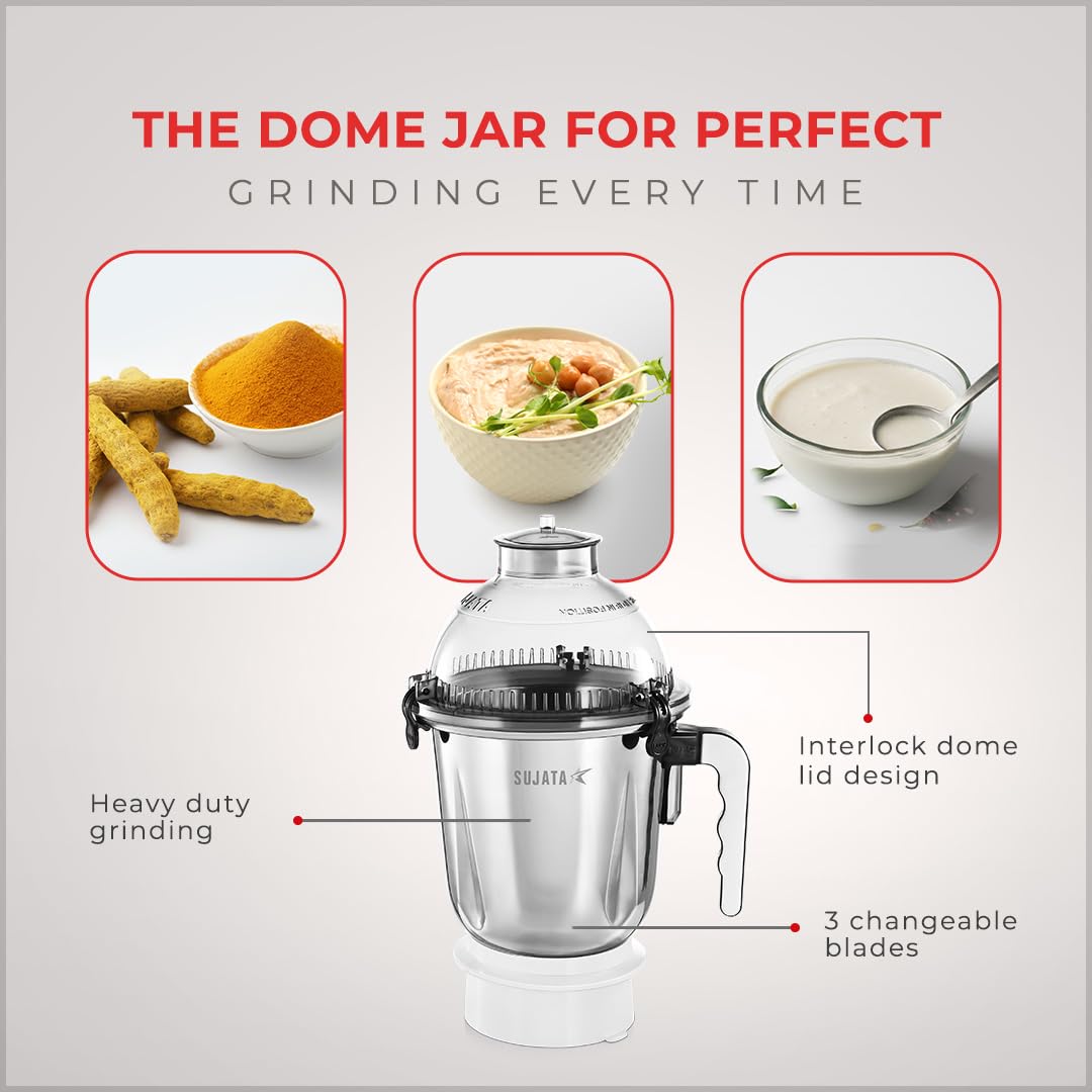 Sujata Dynamix 900W Mixer Grinder - Piktocart