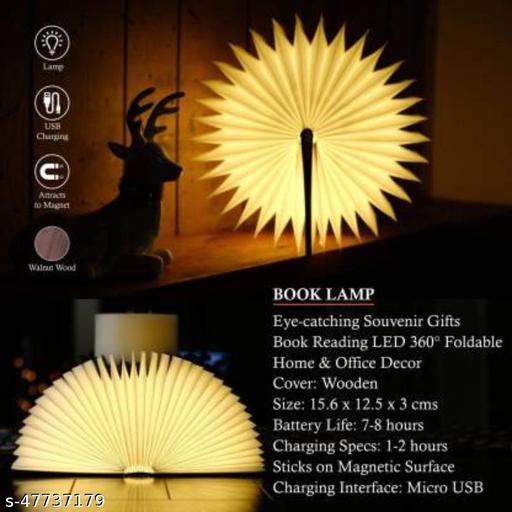 Arion® Book Lamp Rechargeable LED Book Night Lamp | Best Unique Gifts Ever | Portable Reading Lamp | (Walnut Wood) - Piktocart