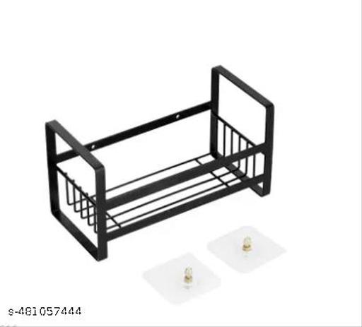 EMPIRE NEW BEST QULIATY  Sink Caddy Sponge Holder, Kitchen Caddy 304 Stainless Steel Soap Holder for Kitchen Sink, Kitchen Sink Organizer Countertop with Removable Drain Tray-Black Visit the Utobao Store - Piktocart
