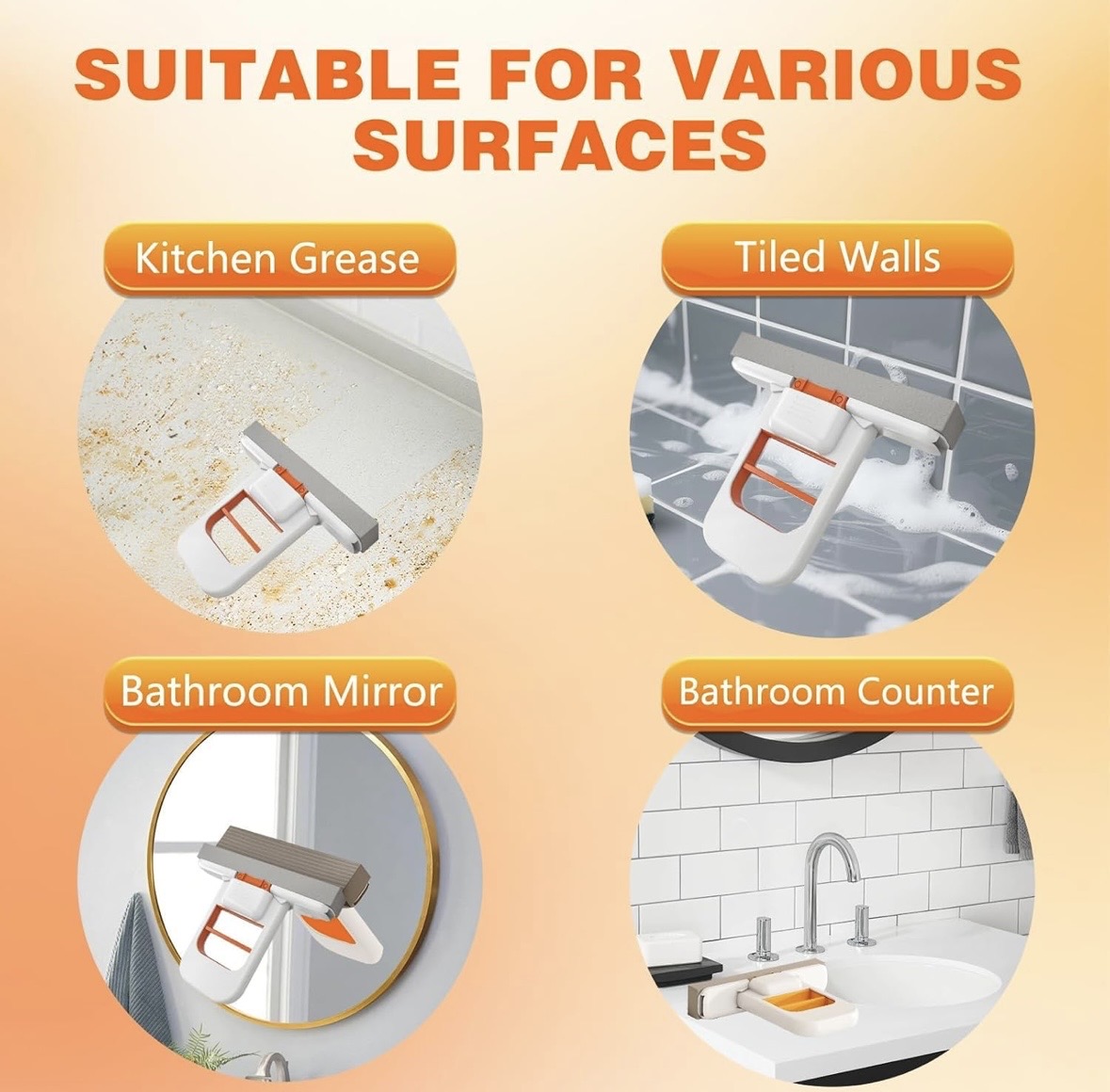 Smart Mini Mop | Self-Squeeze Portable Cleaning Mop - Piktocart