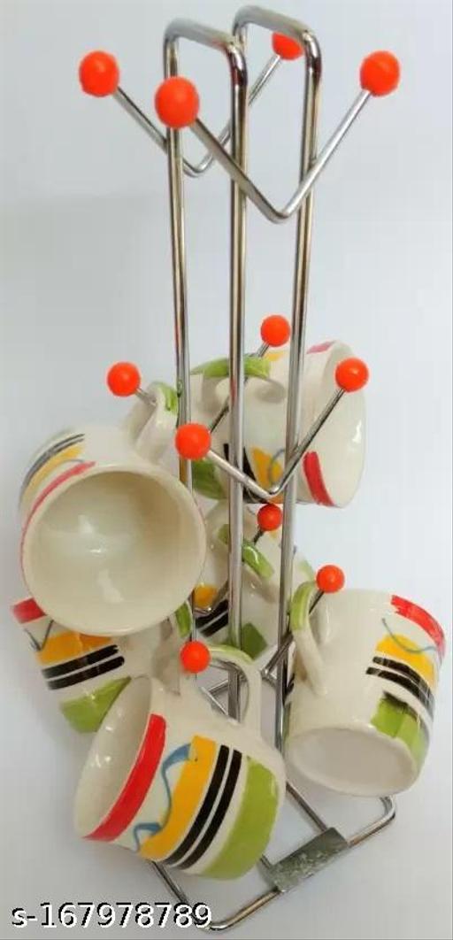 COMBO OF Spice rack + 4 in 1 chakla belan stand + orange v shape cup stand - Piktocart