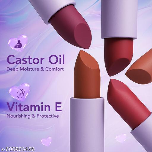 Love Capsule Powder Matte Lipstick |  Midnight Berry, 4gm - EliteAura.Store