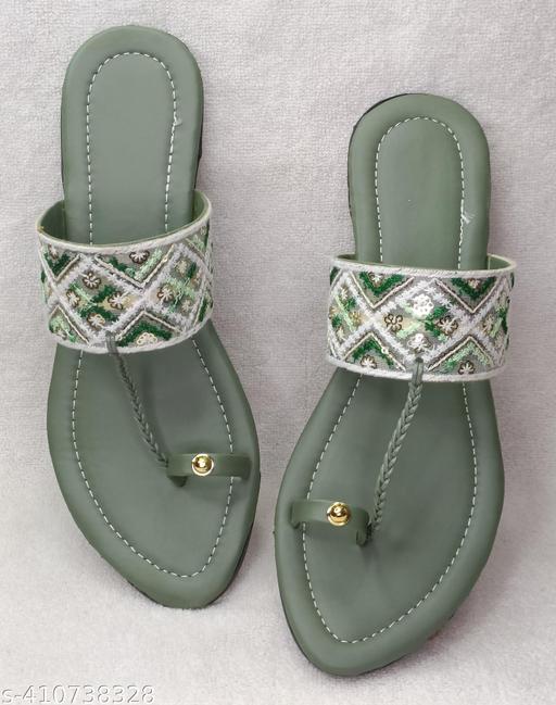 Girl Flats Sandal Combo || Combo Footwear Pair Of 3 || Women Sandal || Flat Sandals || Combo Suit And Saree Matching Footwear || Flip Flop  Slipper Combo - EliteAura.Store