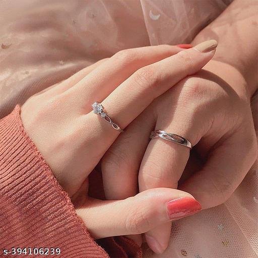Silver Ring For Girls | Women Rings | Fashion Rings | Couple Ring | Gifts For Women - EliteAura.Store