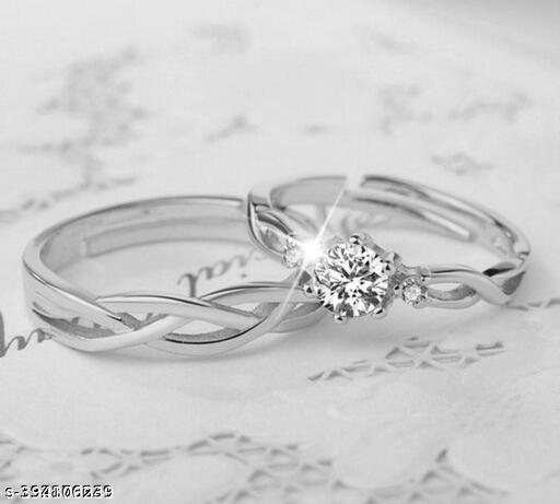 Silver Ring For Girls | Women Rings | Fashion Rings | Couple Ring | Gifts For Women - EliteAura.Store