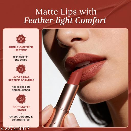 MARS Ultra Pigmented Creamy Matte Lipstick (10 Disco Deewane, 3.2 g) - EliteAura.Store