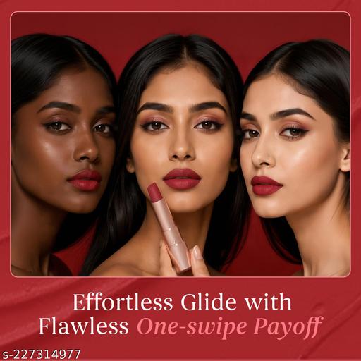 MARS Ultra Pigmented Creamy Matte Lipstick (10 Disco Deewane, 3.2 g) - EliteAura.Store