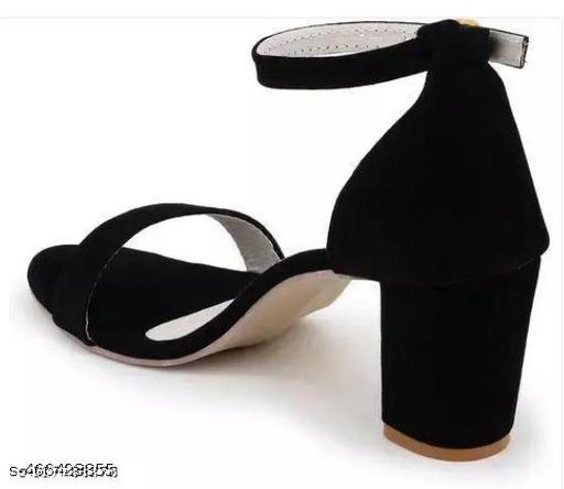 stylish black heel for women - EliteAura.Store