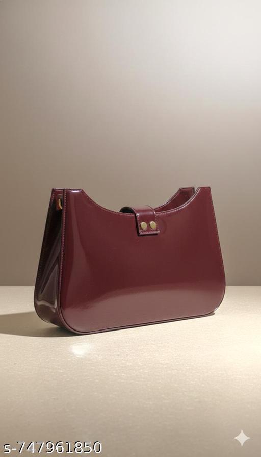 Trendy shoulder bag | Sling bag | Crossbody bags | Trendy bag for girls | Unique shape bags | Korean shoulder bag| Half moon shoulder bag  - EliteAura.Store