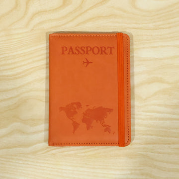 Premium Multifunction Travel Passport Holder & Wallet – Durable PU Leather - EliteAura.Store