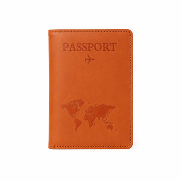 Premium Multifunction Travel Passport Holder & Wallet – Durable PU Leather - EliteAura.Store