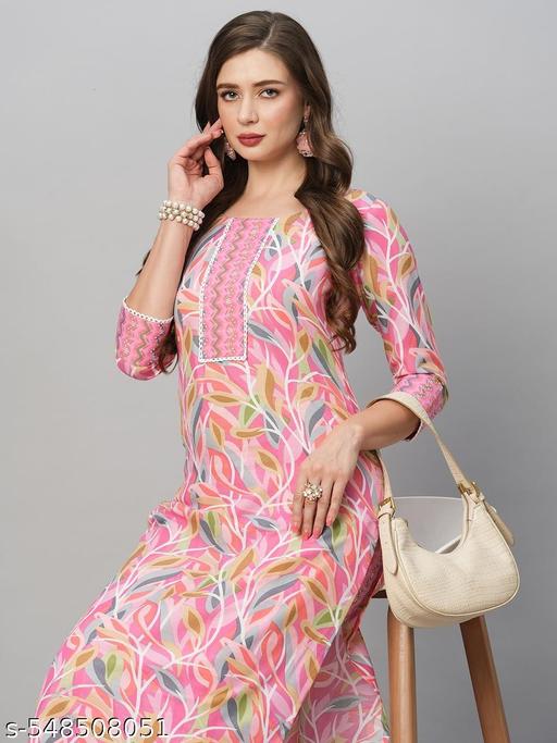 cotton kurti with pent for women - EliteAura.Store