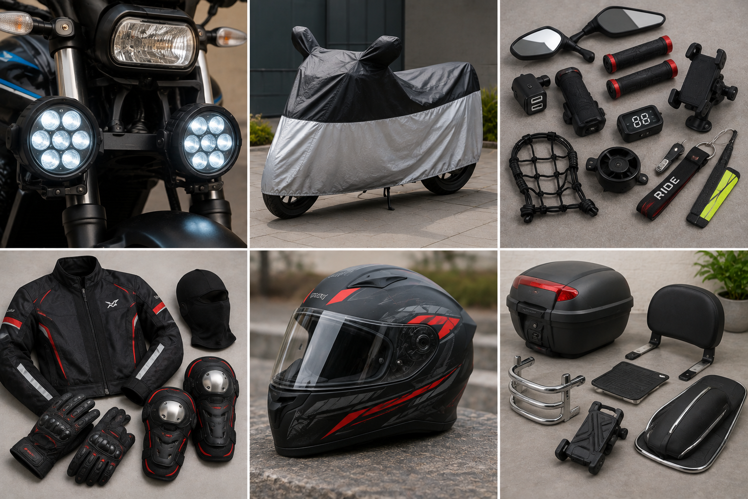 Bike & Scooty Accessories 