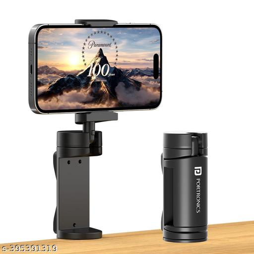 Mobot Clip 360?& Travel Friendly,Compatible with 4.5 to 6.9 inch Smartphones(Black) - PrimeDeals