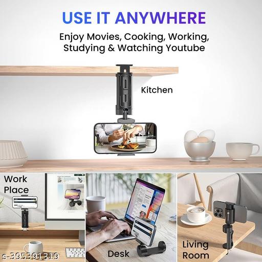 Mobot Clip 360?& Travel Friendly,Compatible with 4.5 to 6.9 inch Smartphones(Black) - PrimeDeals