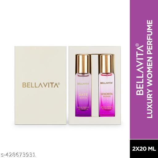 Luxury Women's DATE+SENORITA Woman Perfume Gift Combo for Women 40 ML (Pack of 2 Items 20ML Each) - PrimeDeals