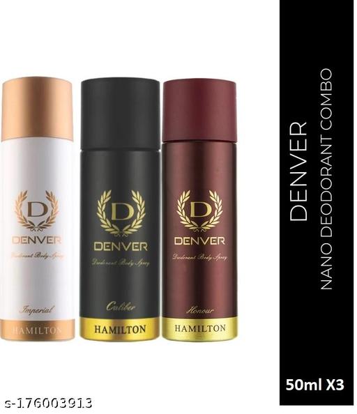 Caliber, Honour & Imperial Nano Travel Size Pack Deo Perfume Body Spray - For Men  (50ml X 3 ) | Long Lasting Deodorant - PrimeDeals