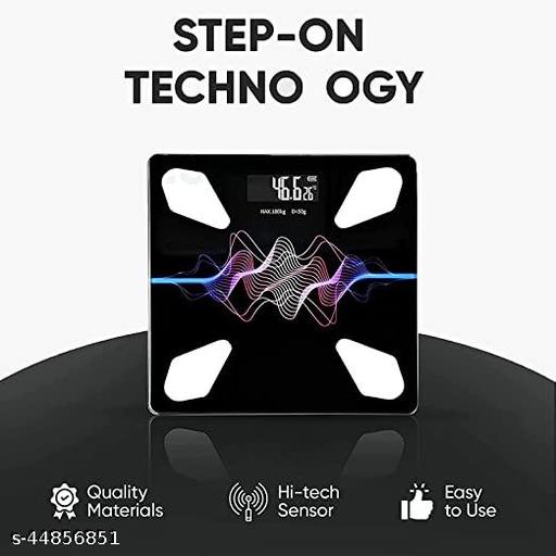 Thick Tempered Glass LCD Display Digital Health Body Weight Weighing Machine Scales For Body Weighting Digital For Human Body (X-Design Bathroom Scale) - PrimeDeals