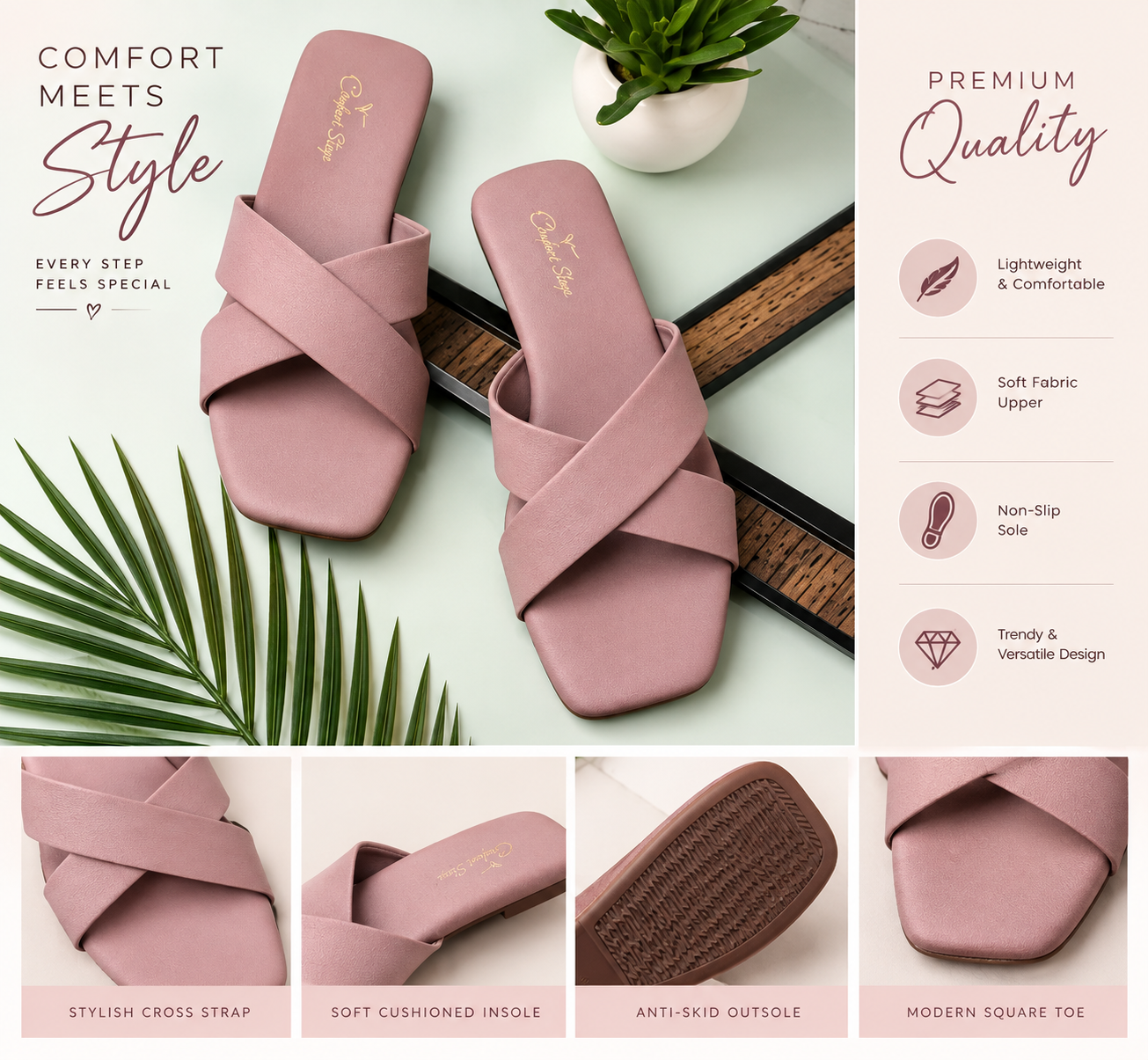 Flat sandles  - PrimeDeals