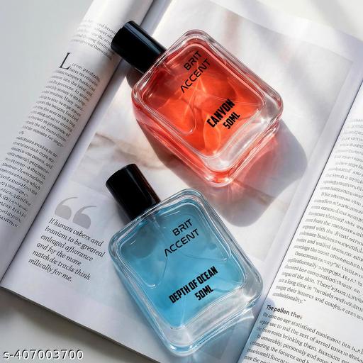 Combo Pack Of 2|Depth Of Ocean-Canyon|Parfum|Long-Lasting|Specially Currated| Eau de Toilette - 100 ml (For Men & Women) - PrimeDeals