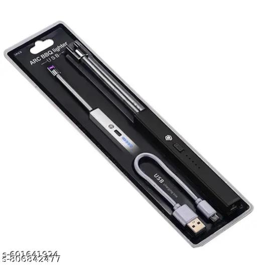USB Electric Lighter for Candles Rechargeable Electric Gas/Plasma Lighter Flameless & Windproof USB Lighter With Led Battery Indicator Safety Switch Flexible Long Neck Lighters For Candles, Bbqs, Gas Stoves. - PrimeDeals