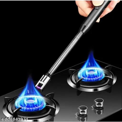USB Electric Lighter for Candles Rechargeable Electric Gas/Plasma Lighter Flameless & Windproof USB Lighter With Led Battery Indicator Safety Switch Flexible Long Neck Lighters For Candles, Bbqs, Gas Stoves. - PrimeDeals