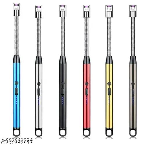 USB Electric Lighter for Candles Rechargeable Electric Gas/Plasma Lighter Flameless & Windproof USB Lighter With Led Battery Indicator Safety Switch Flexible Long Neck Lighters For Candles, Bbqs, Gas Stoves. - PrimeDeals