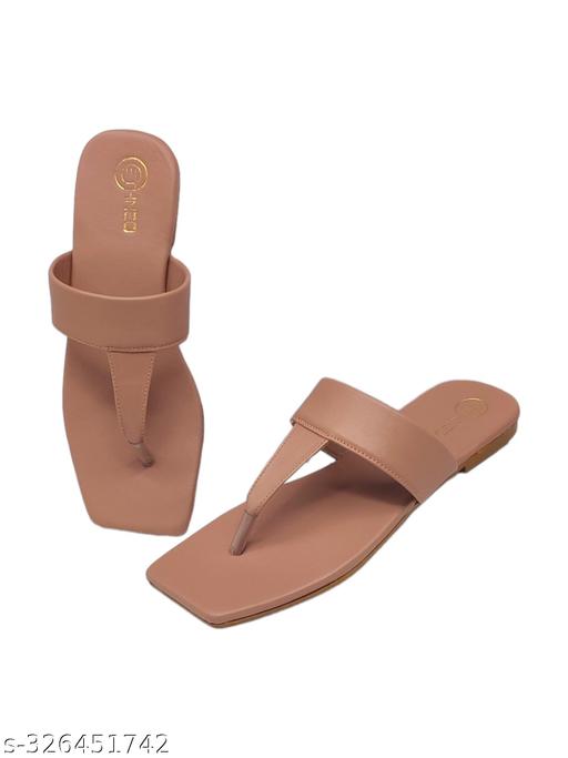Latest Winter Collection | Comfortable Stylish Solid Slip-On FLATS for Womens & Girls - PrimeDeals