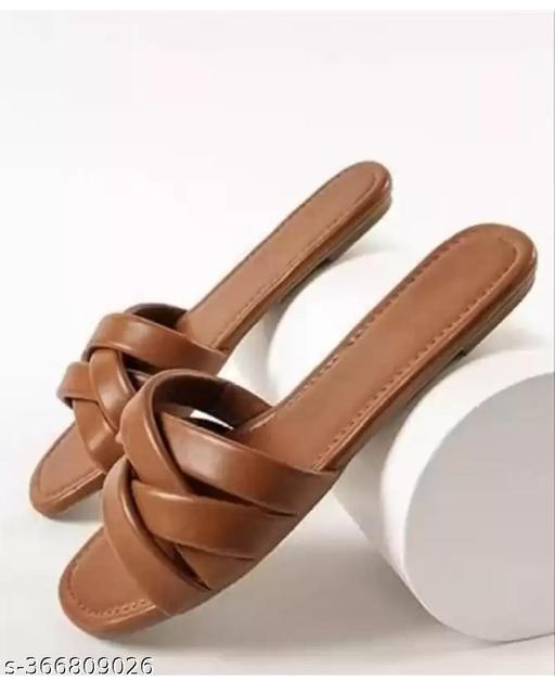 Women Flat Sandals with Bow Design - Comfortable PU Anti-Slip Casual Daily Wear Footwear for Girls - PrimeDeals