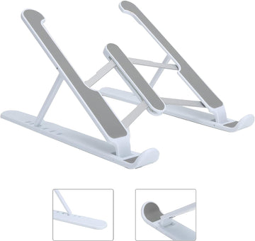 ADJUSTABLE TABLET STAND HOLDER WITH BUILT-IN FOLDABLE LEGS AND HIGH QUALITY FIBRE - Shiva Nandhini 