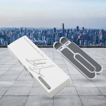 ADJUSTABLE TABLET STAND HOLDER WITH BUILT-IN FOLDABLE LEGS AND HIGH QUALITY FIBRE - Shiva Nandhini 