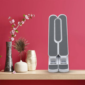 ADJUSTABLE TABLET STAND HOLDER WITH BUILT-IN FOLDABLE LEGS AND HIGH QUALITY FIBRE - Shiva Nandhini 
