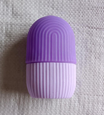 GlowForm Purple Beauty Ice Roller for Face & Eye Massage - Shiva Nandhini 