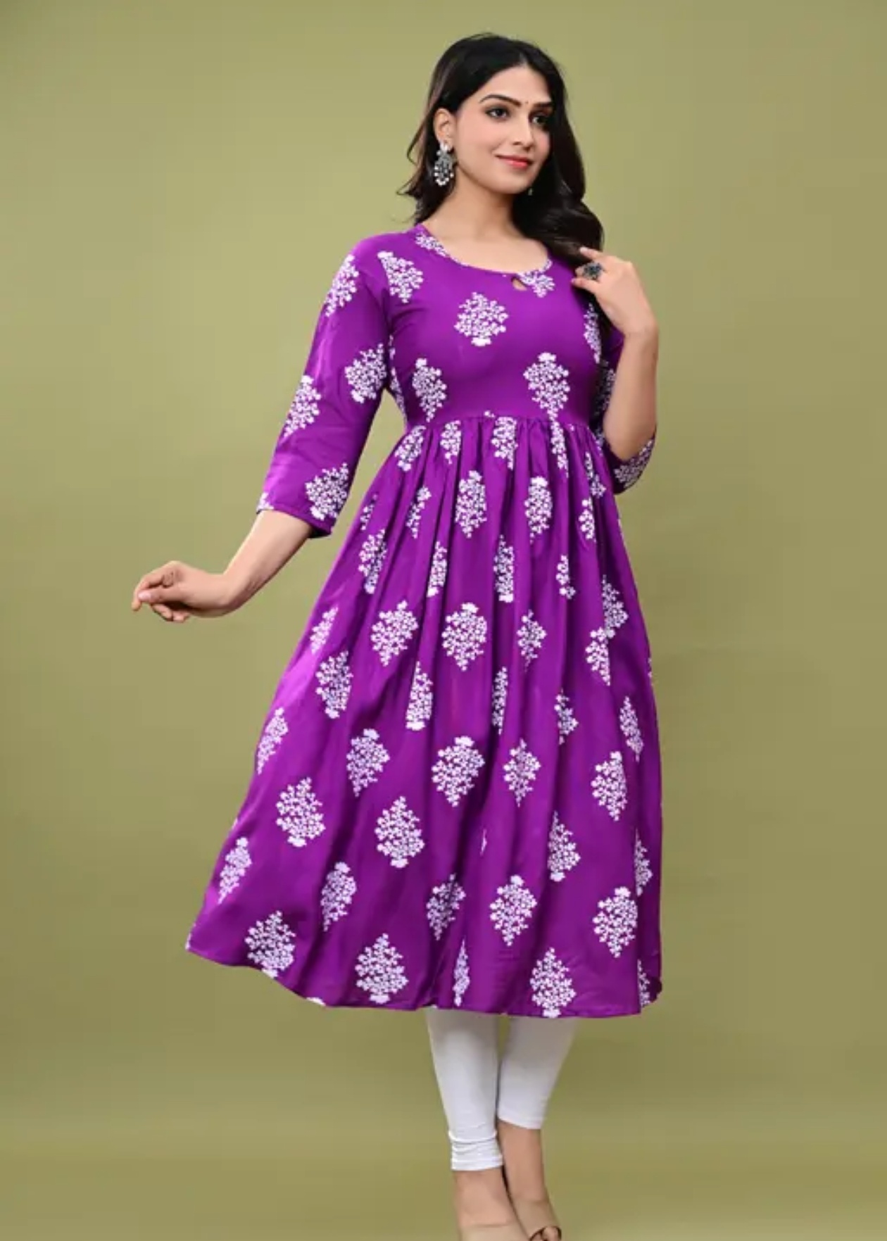 new woman anarkalikurtis |new trending anarkali kurtis  - Shiva Nandhini 