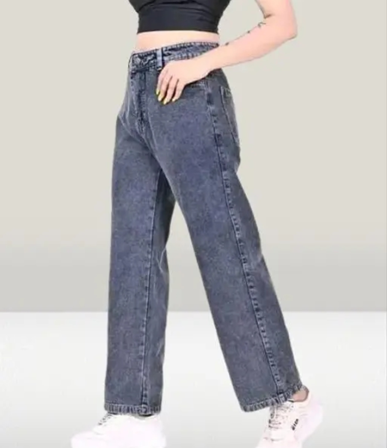 Women Girls Jeans